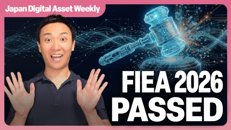 Japan Digital Asset Weekly thumbnail: FIEA 2026 Passed